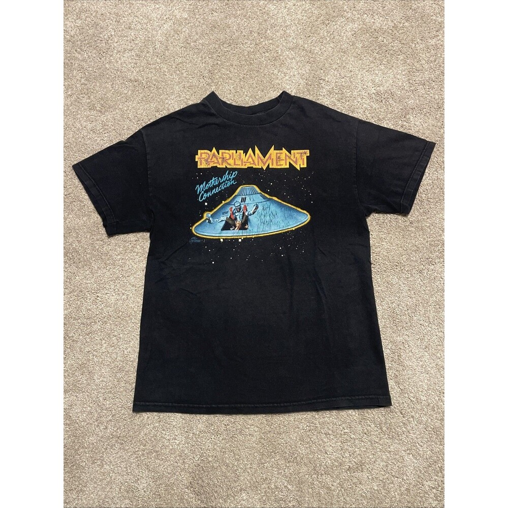 Vintage Parliament Funkadelic Mothership Connection T-Shirt - Medium Clinton